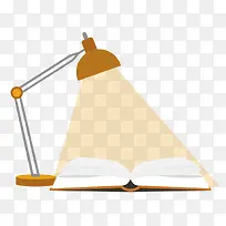 手绘台灯书本-空若网 手绘台灯书本-空若网