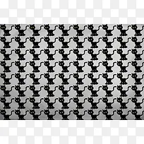 小猫图案背景-空若网 小猫图案背景-空若网