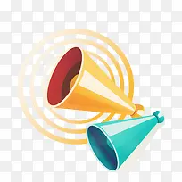 手绘喇叭图片-空若网 手绘喇叭图片-空若网