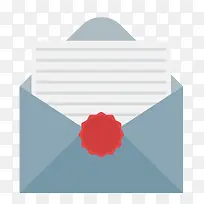 扁平化信封PNG下载-空若网 扁平化信封PNG下载-空若网