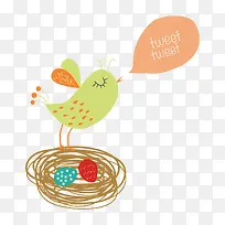 线条和鸟-空若网 线条和鸟-空若网