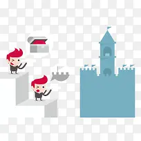 矢量工作成果漫画-空若网 矢量工作成果漫画-空若网