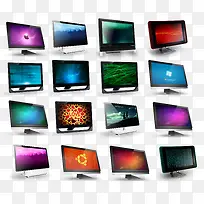 电脑LCD显示器PNG图标-空若网 电脑LCD显示器PNG图标-空若网