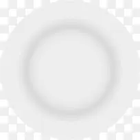 矢量手绘白色盘子-空若网 矢量手绘白色盘子-空若网