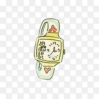 黄色时尚手表-空若网 黄色时尚手表-空若网