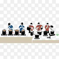 手绘厨房-空若网 手绘厨房-空若网