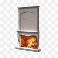 时尚复古壁炉设计元素-空若网 时尚复古壁炉设计元素-空若网