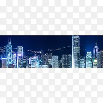 简约大气都市灯光夜景海报背景-空若网 简约大气都市灯光夜景海报背景-空若网