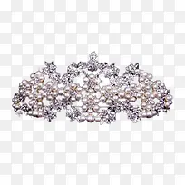 珍珠镶钻时尚头饰-空若网 珍珠镶钻时尚头饰-空若网