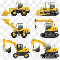 建筑施工机械矢量素材,-空若网 建筑施工机械矢量素材,-空若网
