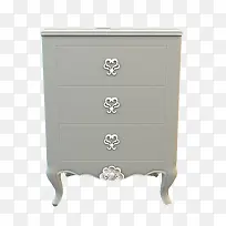 白色欧式床头柜-空若网 白色欧式床头柜-空若网
