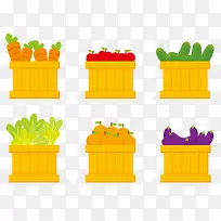 矢量图蔬菜柜子-空若网 矢量图蔬菜柜子-空若网