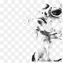 手绘素描插画-空若网 手绘素描插画-空若网