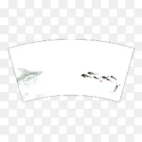 水墨画纸杯素材-空若网 水墨画纸杯素材-空若网