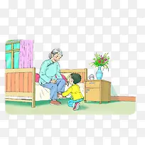 卡通人物插画-空若网 卡通人物插画-空若网