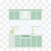 矢量生活厨房柜子-空若网 矢量生活厨房柜子-空若网