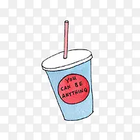 可爱卡通奶茶杯子-空若网 可爱卡通奶茶杯子-空若网