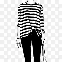 条纹衬衫-空若网 条纹衬衫-空若网