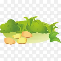 草丛png矢量元素-空若网 草丛png矢量元素-空若网