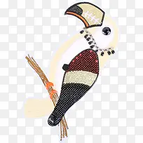 卡通刺绣宝石啄木鸟-空若网 卡通刺绣宝石啄木鸟-空若网