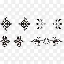 漂亮矢量创意分割线-空若网 漂亮矢量创意分割线-空若网