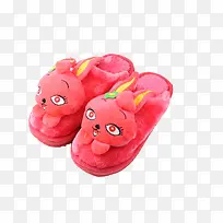 可爱粉色棉拖鞋-空若网 可爱粉色棉拖鞋-空若网
