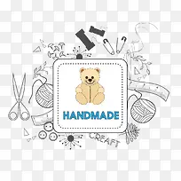 矢量手绘针线-空若网 矢量手绘针线-空若网