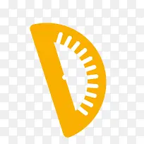 矢量卡通扁平化橙色尺子-空若网 矢量卡通扁平化橙色尺子-空若网