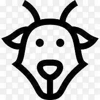 山羊图标-空若网 山羊图标-空若网