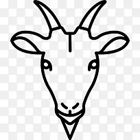 山羊图标-空若网 山羊图标-空若网