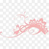 粉红线条花纹-空若网 粉红线条花纹-空若网