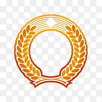 金黄色稻穗边框-空若网 金黄色稻穗边框-空若网