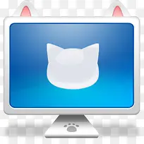 可爱小猫电脑图标下载-空若网 可爱小猫电脑图标下载-空若网