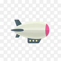 卡通飞艇插画素材-空若网 卡通飞艇插画素材-空若网