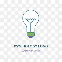 矢量灯泡心理学图标素材-空若网 矢量灯泡心理学图标素材-空若网