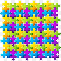 多彩组合拼图-空若网 多彩组合拼图-空若网