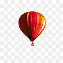 红色手绘热气球-空若网 红色手绘热气球-空若网
