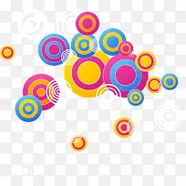 彩色潮流圆圈-空若网 彩色潮流圆圈-空若网