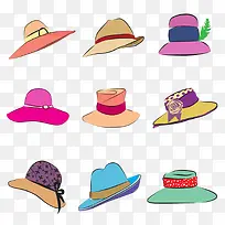 彩色卡通帽子图片-空若网 彩色卡通帽子图片-空若网