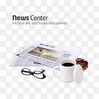 报纸早餐图案-空若网 报纸早餐图案-空若网