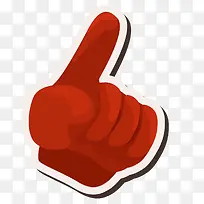 卡通 可爱点击手势 点击前往-空若网 卡通 可爱点击手势 点击前往-空若网