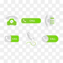 �绰����ť-������