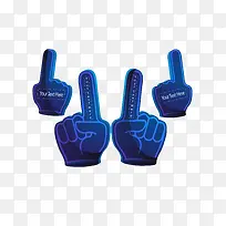 矢量图食指-空若网 矢量图食指-空若网