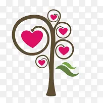 创意爱心树-空若网 创意爱心树-空若网
