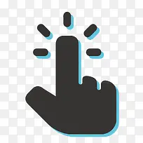 扁平化手指鼠标-空若网 扁平化手指鼠标-空若网