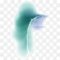 抽象水彩曲线-空若网 抽象水彩曲线-空若网