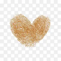 手指指纹爱心桃-空若网 手指指纹爱心桃-空若网