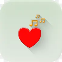 爱音乐图标图标元素-空若网 爱音乐图标图标元素-空若网