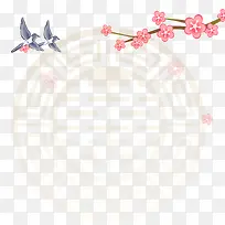 喜庆圆框背景-空若网 喜庆圆框背景-空若网