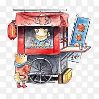 ��ɫС�Բ廭-������